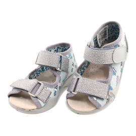 Pantofi pentru copii Befado galbeni 342P025 gri 2