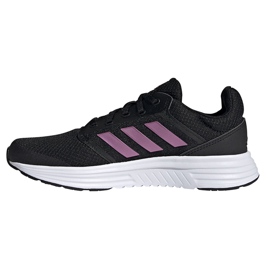 Pantofi de alergare pentru femei Adidas Galaxy 5 negru și roz FY6743 1