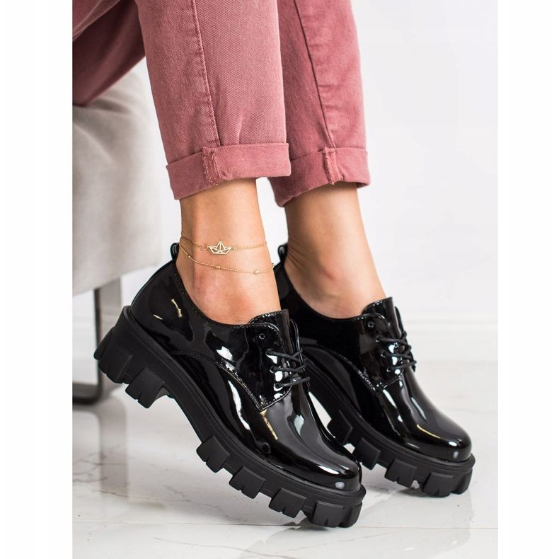 Seastar Pantofi la modă pe platformă negru 1