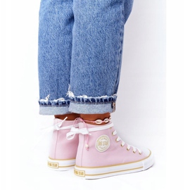 Adidași pentru femei Big Star HH274447 Roz 1