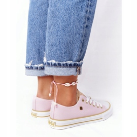 Adidași clasici pentru femei Big Star HH274455 Roz 1