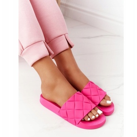 PS1 Papuci de cauciuc pentru femei Fuchsia Let's Swim roz 4