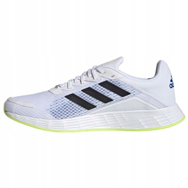 Pantofi de alergare bărbați Adidas Duramo Sl albi FY6683 1