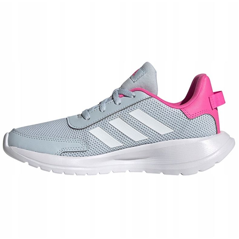 Pantofi copii Adidas Tensaur Run K gri-roz FY7288 1