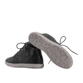 Ghete dama casual Keira negre negru 1 Ghete dama casual Keira negre negru 1