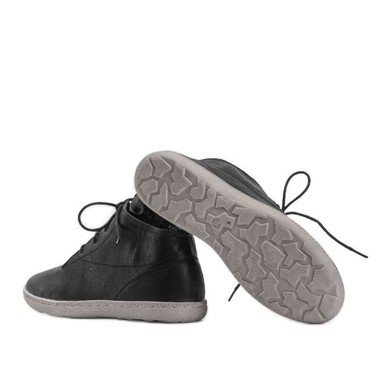 Ghete dama casual Keira negre negru 1 Ghete dama casual Keira negre negru 1