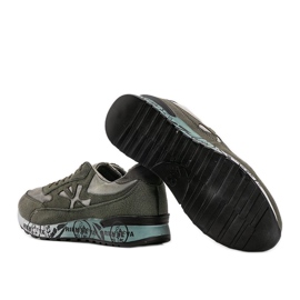 Adidași bărbați kaki Omarion multicolor verde 1 Adidași bărbați kaki Omarion multicolor verde 1