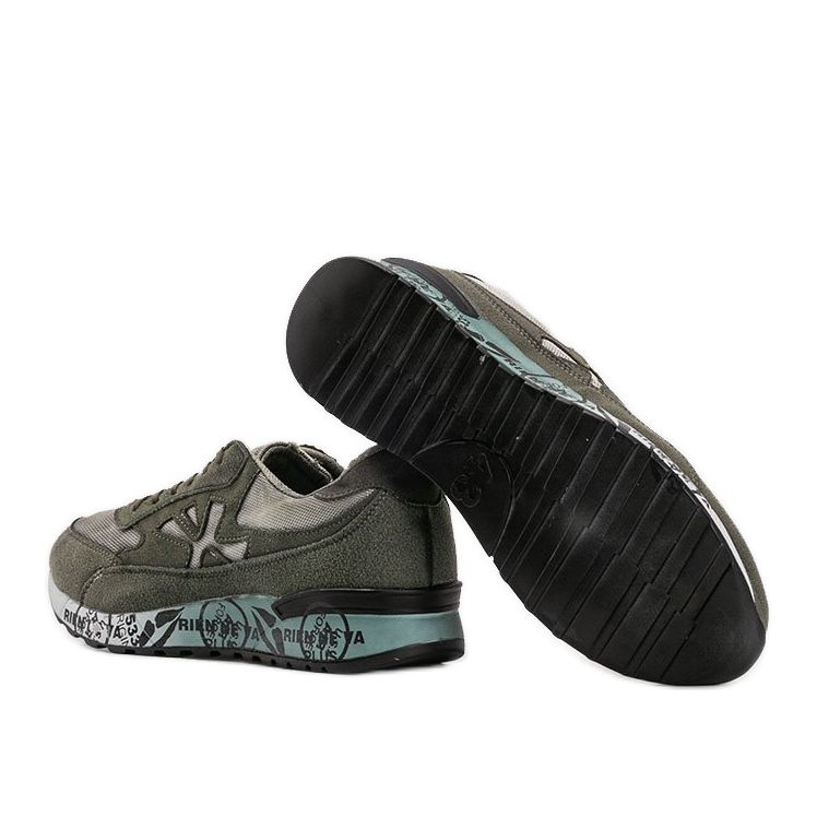 Adidași bărbați kaki Omarion multicolor verde 1 Adidași bărbați kaki Omarion multicolor verde 1