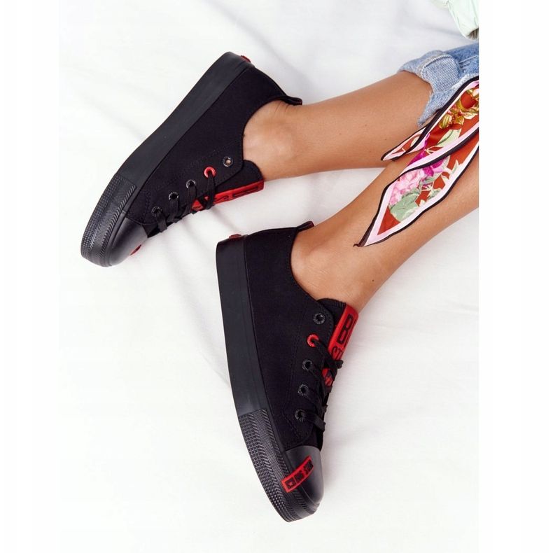 Adidași pentru femei Big Star HH274678 Negru 2