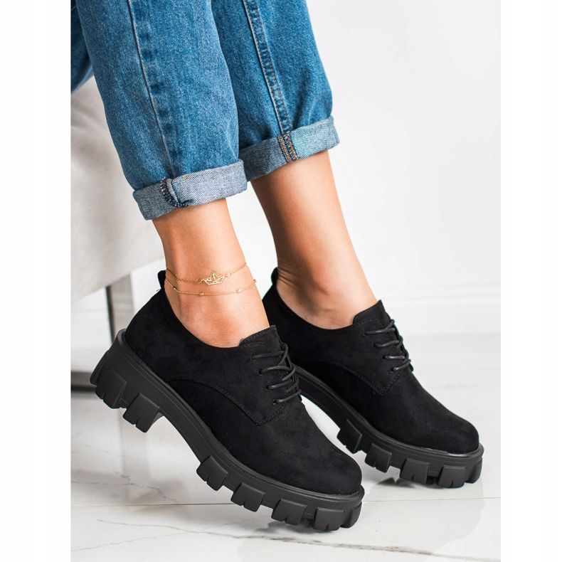 Seastar Pantofi la modă pe platformă negru 2