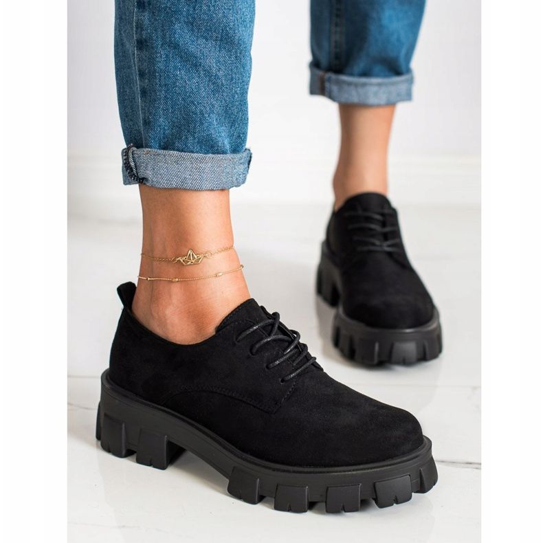 Seastar Pantofi la modă pe platformă negru 1