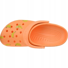 Crocs Classic Vacay Vibes Clog W 206375-801 portocale galben 6