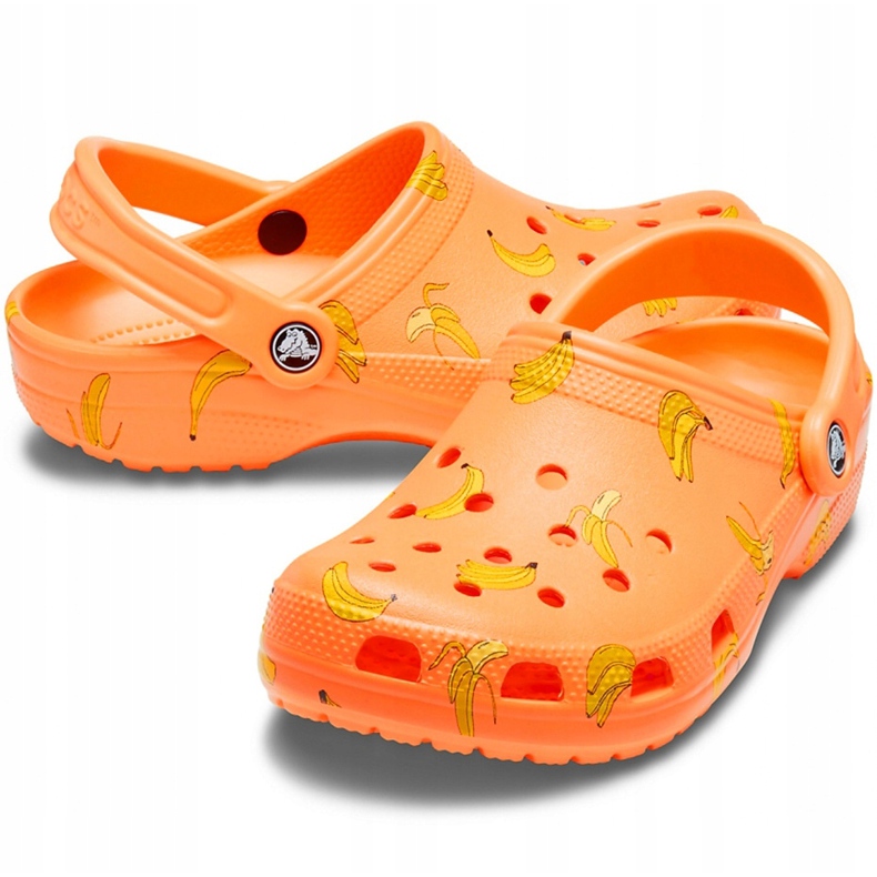 Crocs Classic Vacay Vibes Clog W 206375-801 portocale galben 3