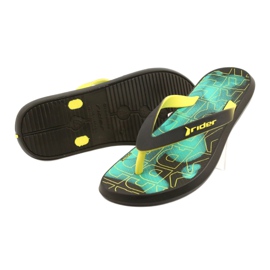 Băieți Flip Flops 83062 Azure Black Rider negru 2