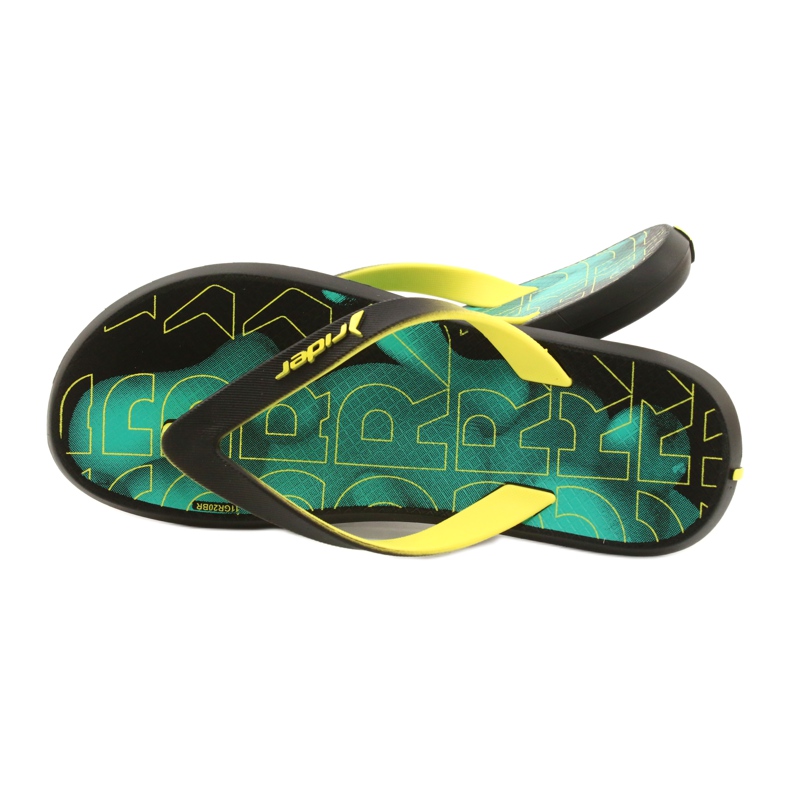 Băieți Flip Flops 83062 Azure Black Rider negru 4