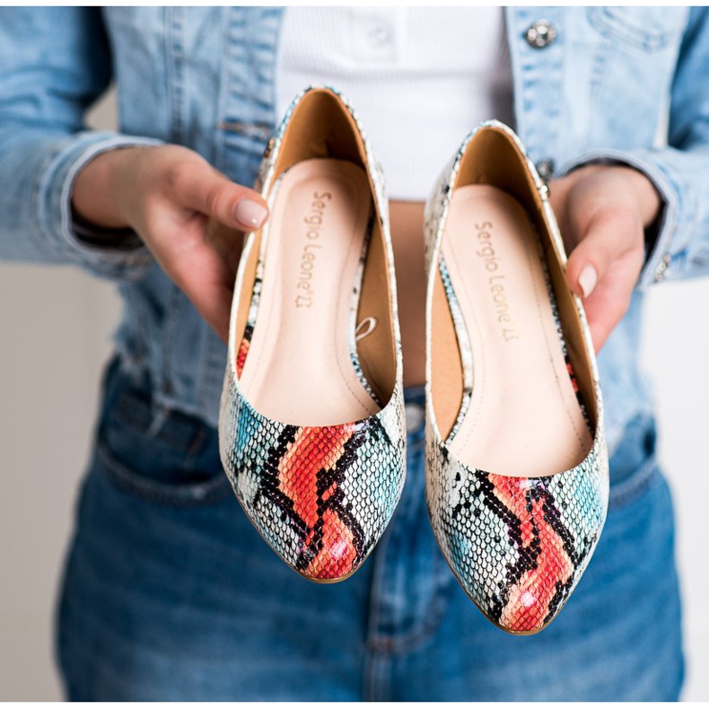 Balerini Sergio Leone Print Snake multicolor 1