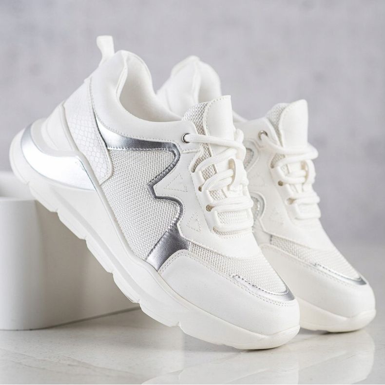 Weide Adidași eleganți confortabili alb 1 Weide Adidași eleganți confortabili alb 1