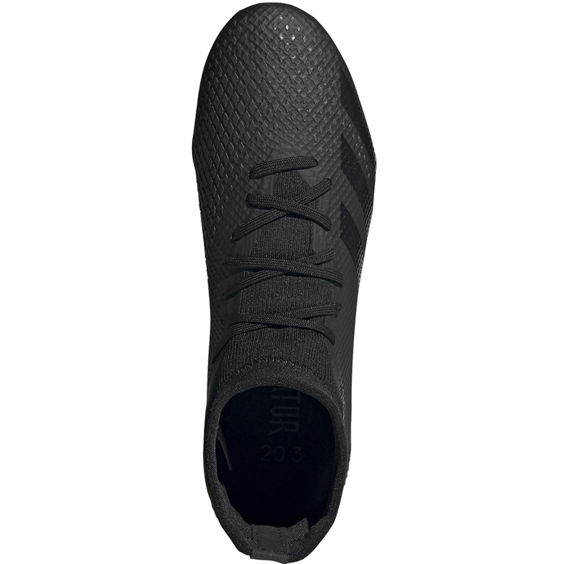 Ghete de fotbal Adidas Predator 20.3 Fg EF1634 negru 1