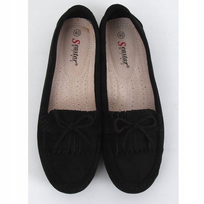 Mocasini dama negri GS11P Negru 1