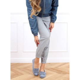 Mocasini dama Albastru GS11P Albastru 3