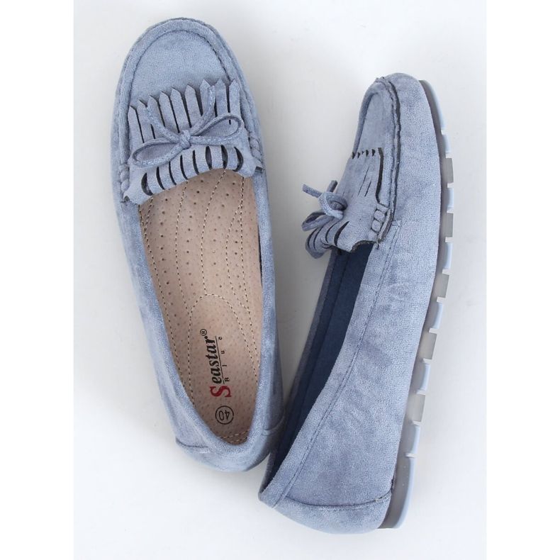 Mocasini dama Albastru GS11P Albastru 1