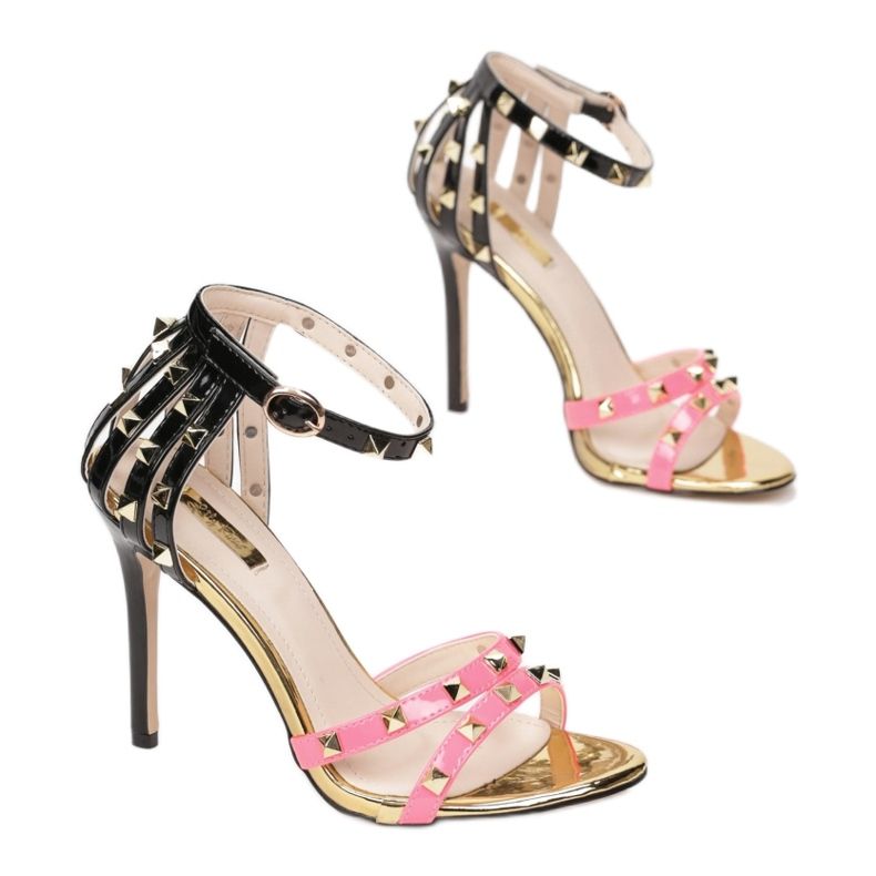 Vices Viciile 1420-23 Fuchsia 36 41 negru roz 1