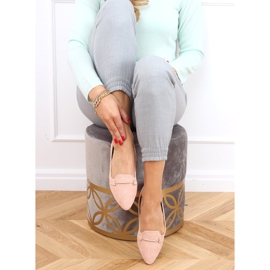 Mocasini degetele roz migdale 3C-6 Roz 2