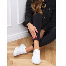 Alb BL1817-SP Șosete albe pantofi sport 2
