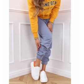 Adidași de damă albi și portocalii A88-63 Portocaliu portocale 2