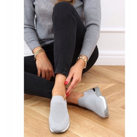 Șosete gri pantofi sport LDH006 Gri 2