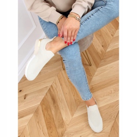 Șosete bej LDH006 Pantofi sport bej 1