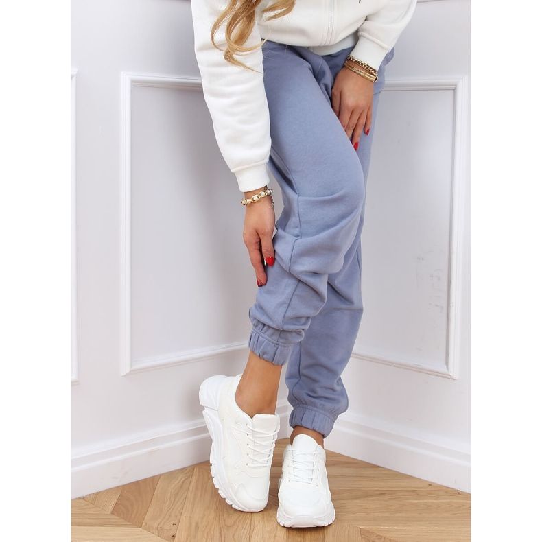 Pantofi sport albi YL-45 Alb 1