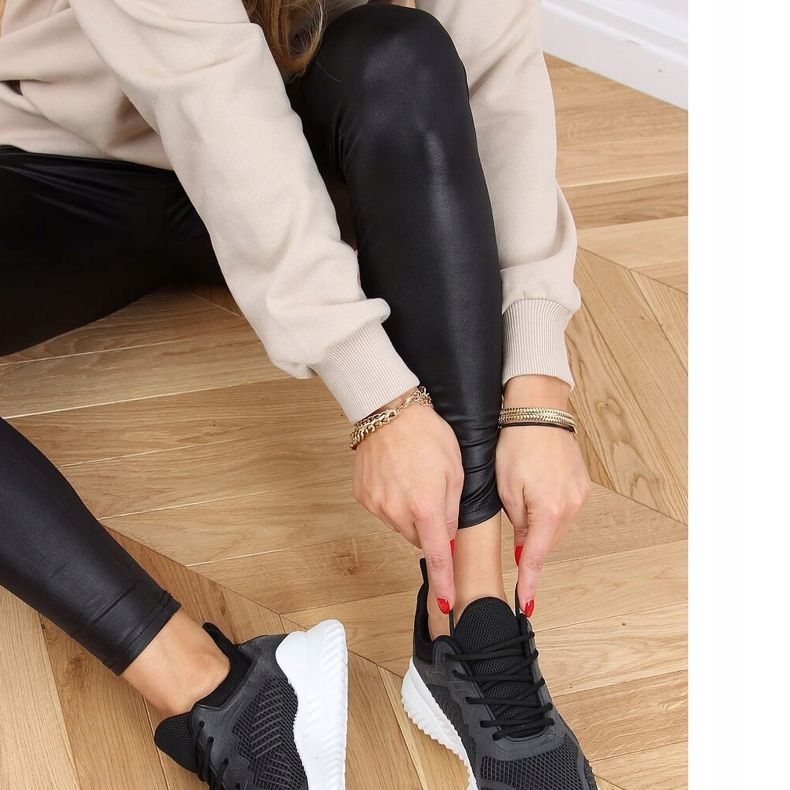 Pantofi sport negri KK-219 negri negru 1