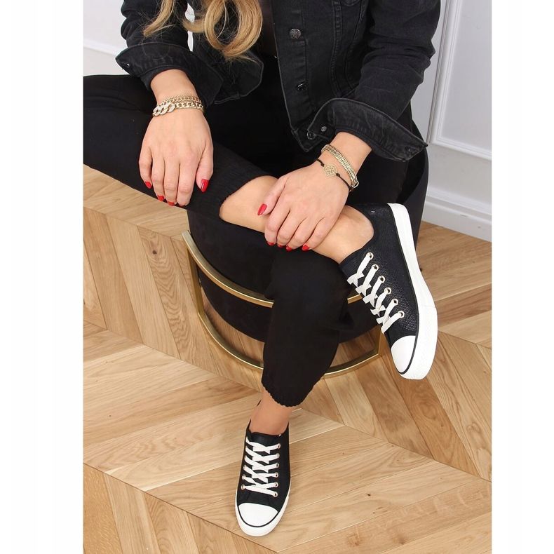 Adidași de damă negri 3176 Negri negru 1