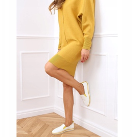 Adidași alunecați albi AA620 Galben 1 Adidași alunecați albi AA620 Galben 1