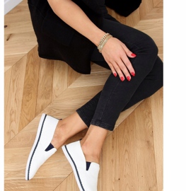 Adidași alunecați albi AA620 Navy 1 Adidași alunecați albi AA620 Navy 1