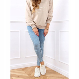 Beige GB-003 Pantofi sport bej 2