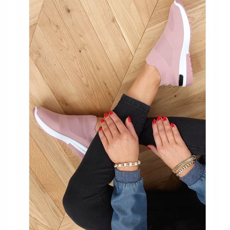 Pantofi sport roz pentru șosete roz G-362 2 Pantofi sport roz pentru șosete roz G-362 2