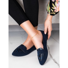 Small Swan Navy Lordsy Snake Print albastru marin 1