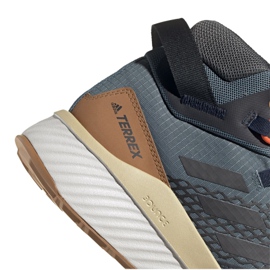 Pantofi Adidas Terrex Folgian Mid Gtx M EF6766 maro negru portocale gri 1