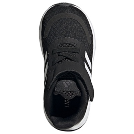 Pantofi copii Adidas Duramo Sl I alb-negru FX7320 1