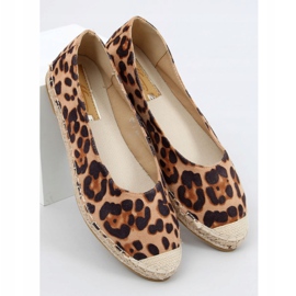 Leopard CD-3 Espadrile pentru femei Leopard maro 3