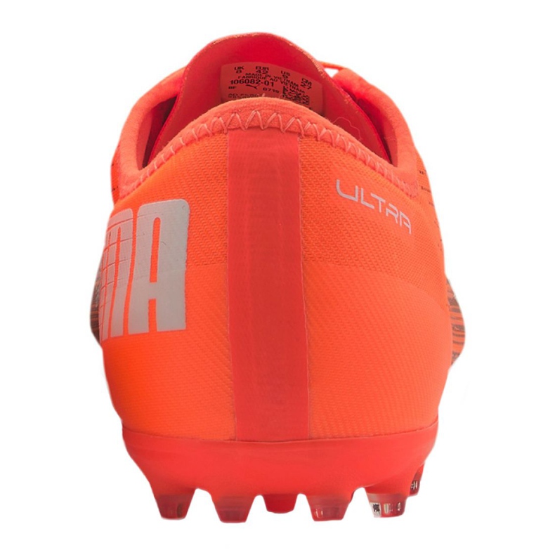 Gazon de fotbal puma ultra 2.1 mg 106082-01 portocaliu portocale 1