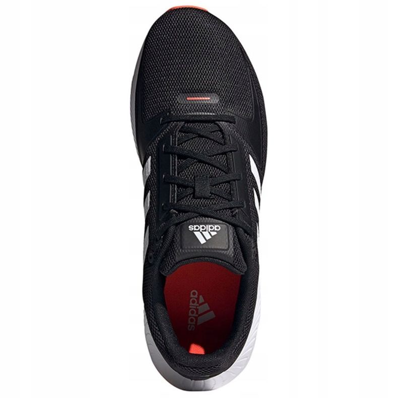 Pantofi de alergare Adidas Runfalcon 2.0 M FZ2803 alb negru portocale 2