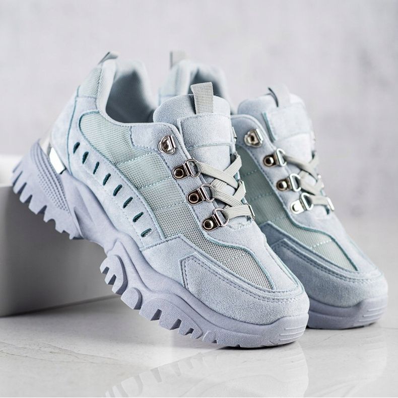 SHELOVET Adidași albaștri albastru 1