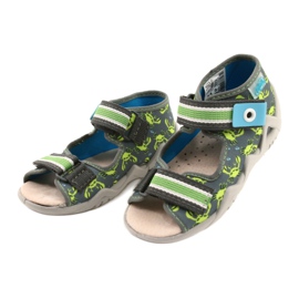 Sandale Befado încălțăminte copii 350P023 verde 1
