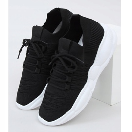 Negru LA40 Șosete negre pantofi sport 1 Negru LA40 Șosete negre pantofi sport 1