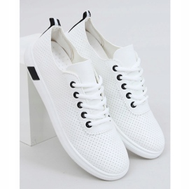 Adidași de damă alb-negru LA42 Negru 1