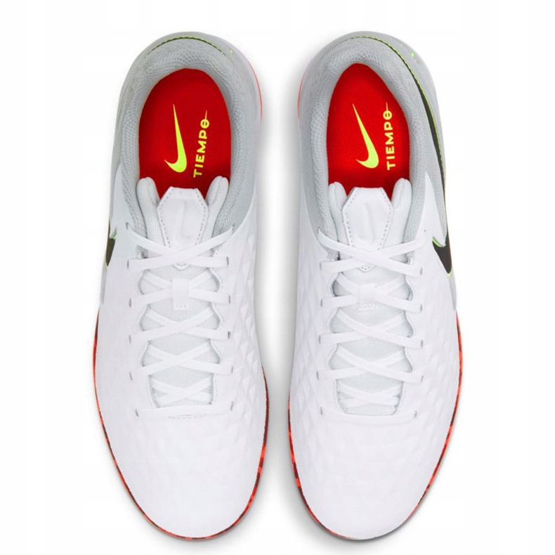 Pantofi de fotbal Nike React Tiempo Legend 8 Pro Ic AT6134 106 alb alb 1