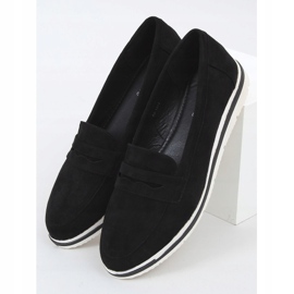 Negru 1151 Mocasini cu talpă înaltă negru 1